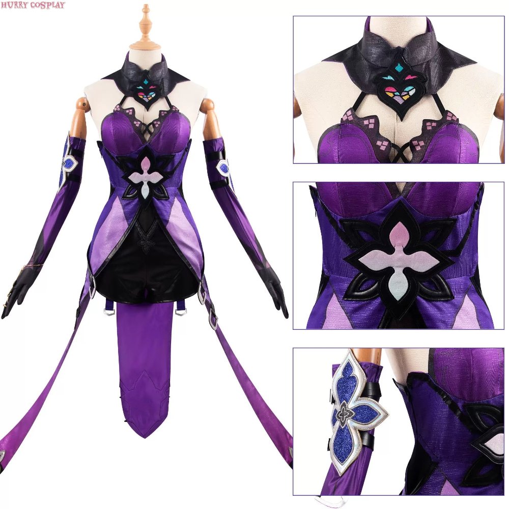 Game Cosplay,Honkai: Star Rail,Honkai Star Rail Black Swan Cosplay Costume